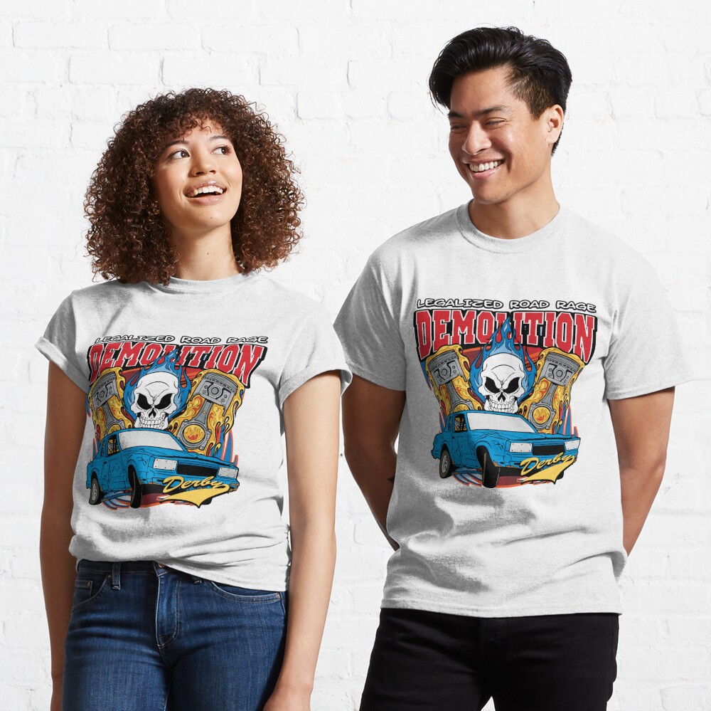 Legalized Road Rage Demolition Derby Racing T Shirt By Artisticmind