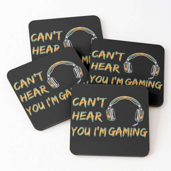 Item preview, Gamer Funny Quote Video Games Fan Can't Hear You I'm Gaming Funny Joke Birthday Gift Ideas For dad Christmas designed and sold by roosoth.