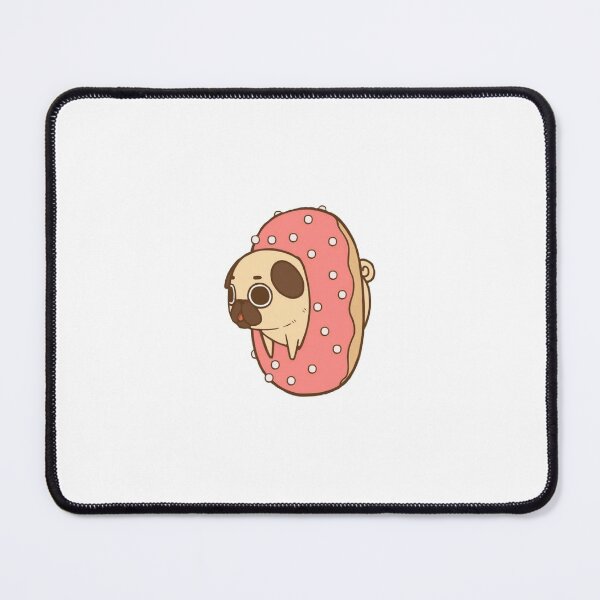 Item preview, Pug doughnut designed and sold by PortlandsPlace.