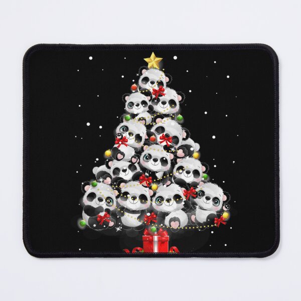 Item preview, funny panda christmas  Xmas Tree for panda lovers designed and sold by wi trendshop.