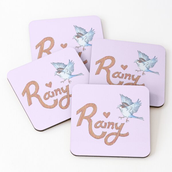 Item preview, Rainy Name Art designed and sold by AvalonUnmuzzled.