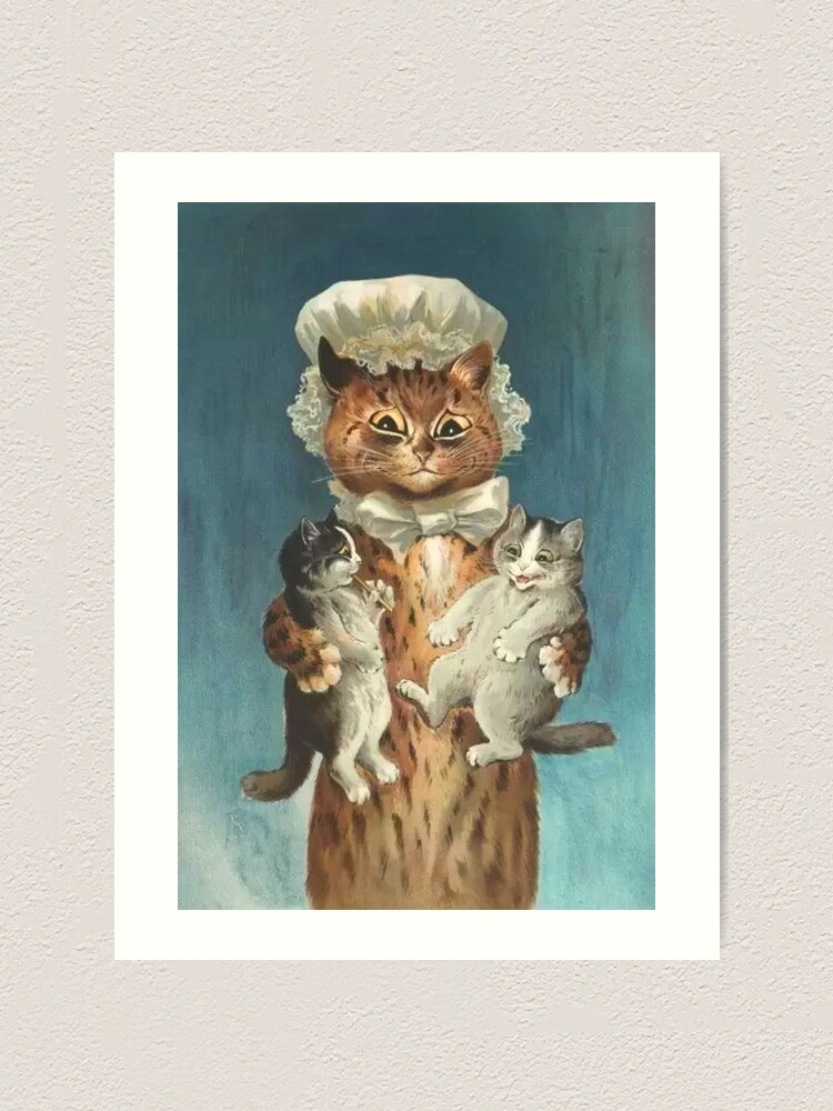 Home Sweet Home; Louis William Wain - Custom Print