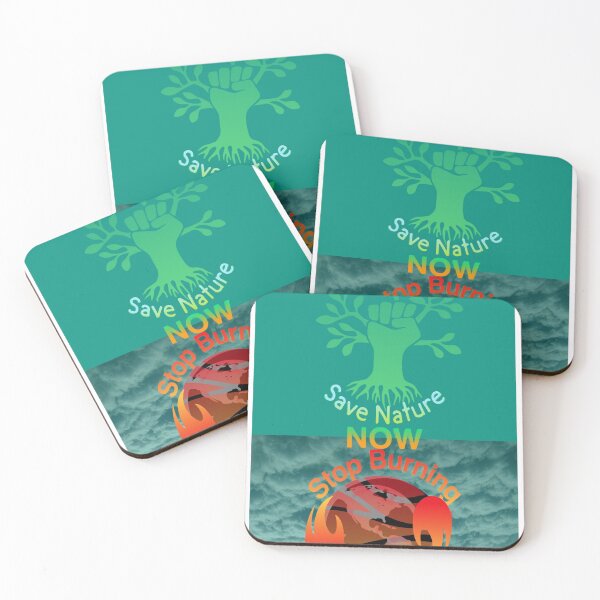 Item preview, Save Nature NOW Stopping Burning   designed and sold by SpArtk.