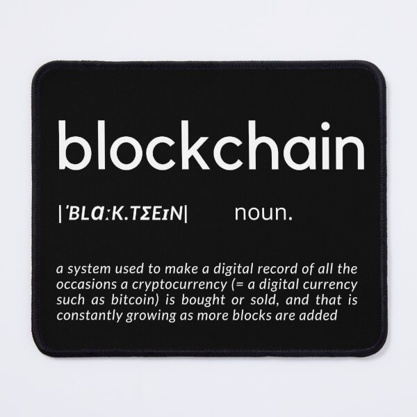 Item preview, Blockchain Definition designed and sold by Jasmin's Fashion World.