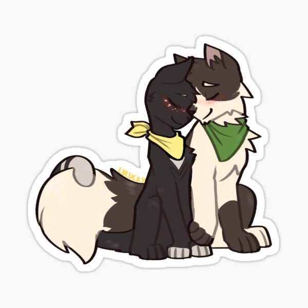 I drew Ravenpaw and Barley for Valentines Gay 💕💕 : r/WarriorCats