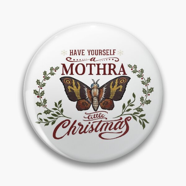 Item preview, Mothra Christmas designed and sold by Moth-Maam.