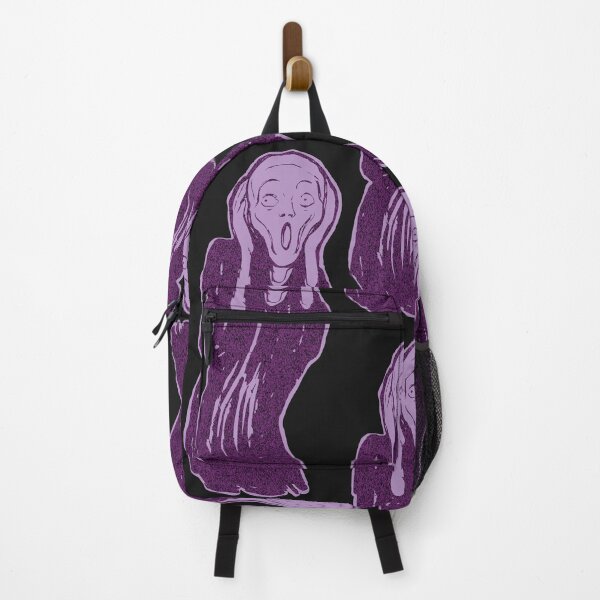 Item preview, The Scream minimalized Lollipop Purple designed and sold by pelagio.