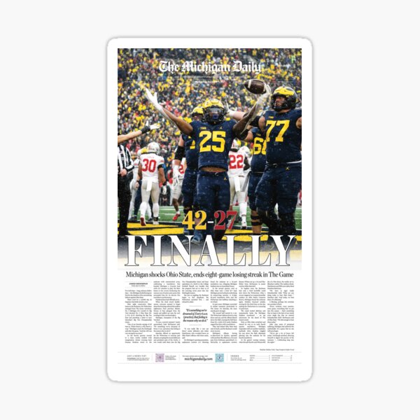 Tom Brady Michigan Wolverines Football Poster Man Cave 