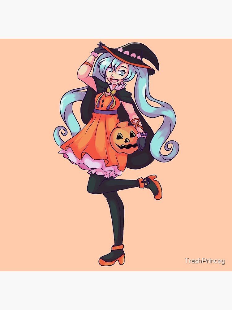 Hatsune Miku Halloween Figure Redraw\