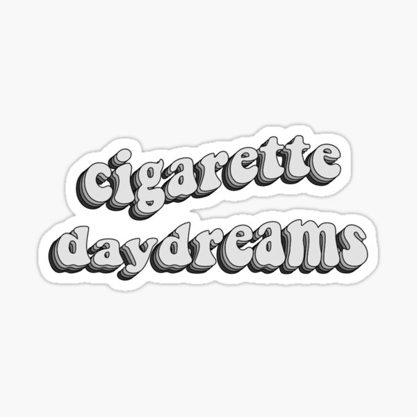 Cigarette Daydreams Lyrics Gifts & Merchandise for Sale