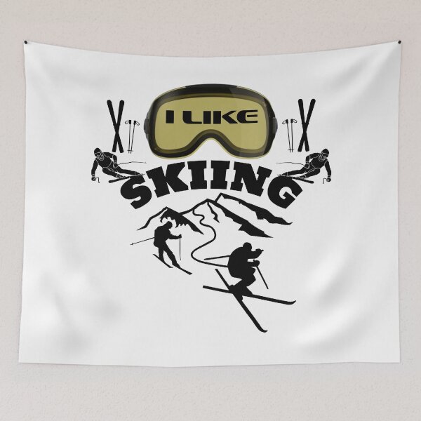 Item preview, i like skiing designed and sold by harounshirt.
