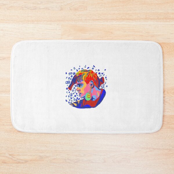 Item preview, awsten knight rainbow tamagotchi portrait (round) designed and sold by mol842.