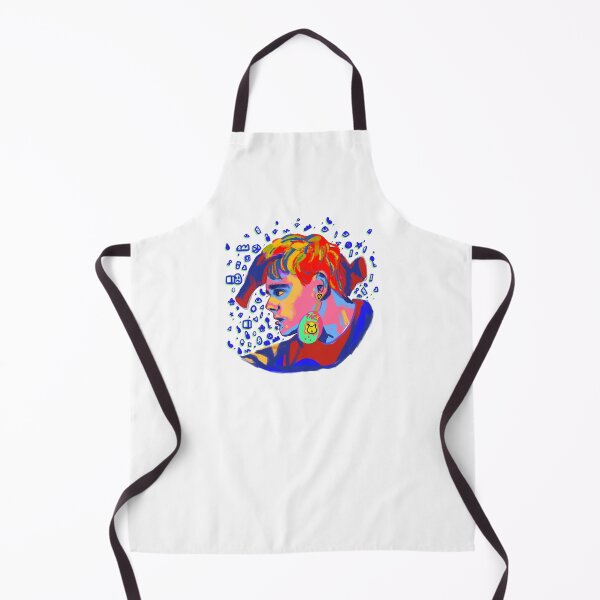 Item preview, awsten knight rainbow tamagotchi portrait (round) designed and sold by mol842.