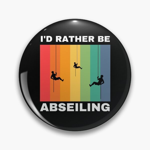 Item preview, I'd Rather Be Abseiling designed and sold by Crafty-Mornings.
