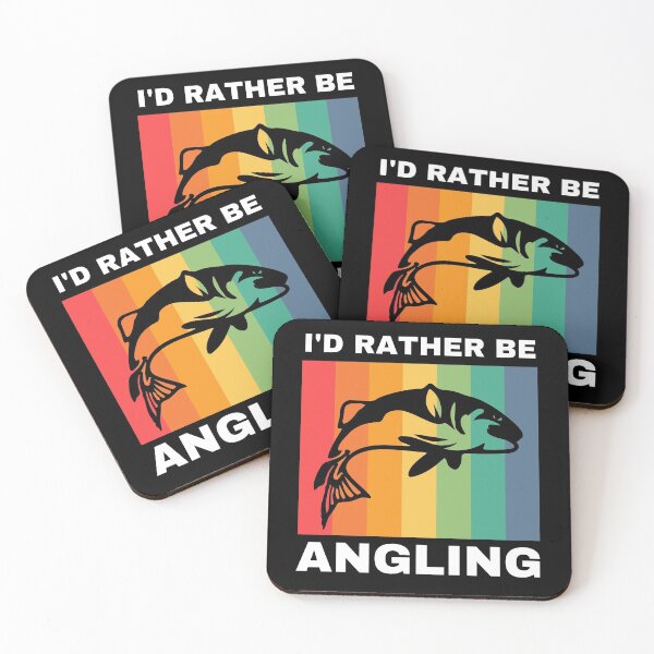 Item preview, I'd Rather Be Angling designed and sold by Crafty-Mornings.