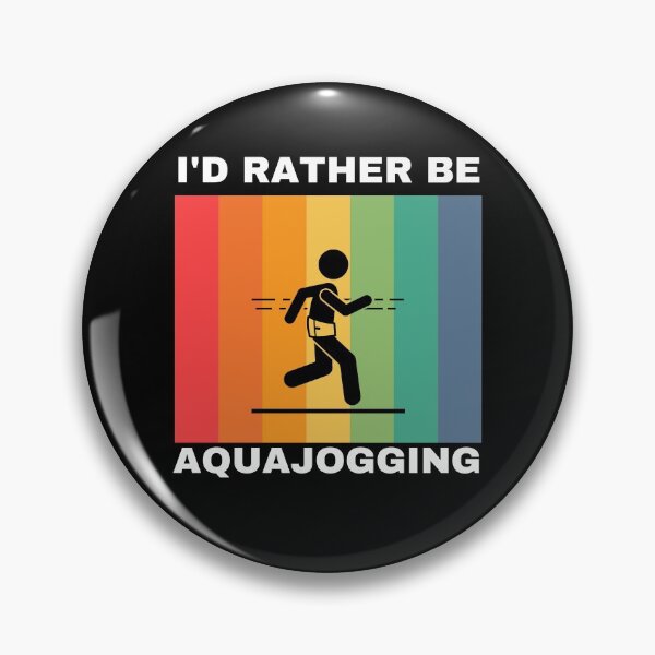 Item preview, I'd Rather Be Aquajogging designed and sold by Crafty-Mornings.