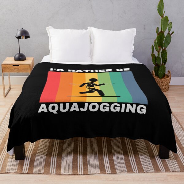 Item preview, I'd Rather Be Aquajogging designed and sold by Crafty-Mornings.