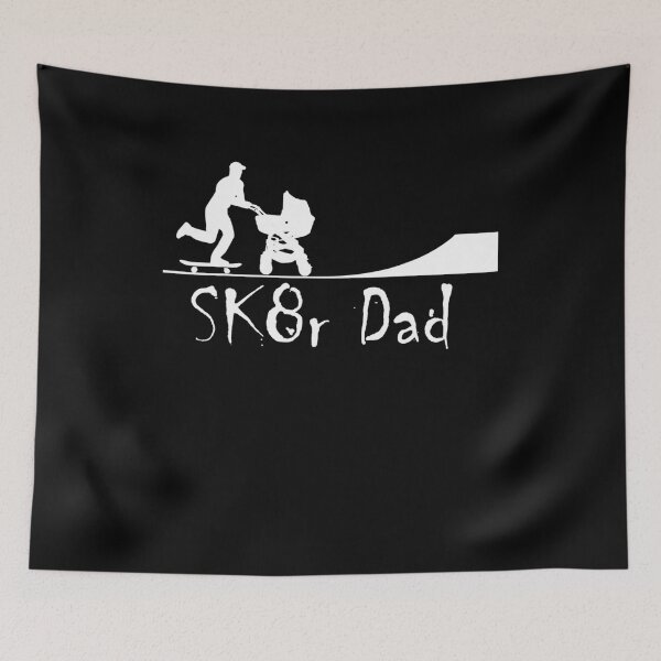 Item preview, Sk8r Dad with Skateboarding Dad and Skater Pram  designed and sold by davedirectone.