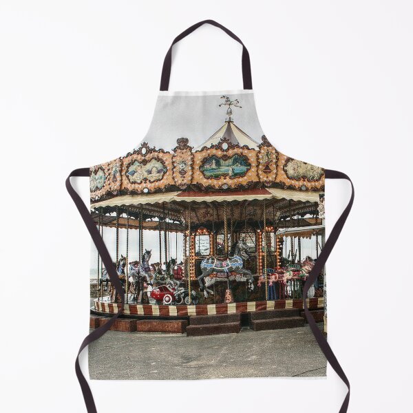 Aperçu de l'œuvre Carrousel 1900 sur Gold Beach créée et vendue par SarahEL17.