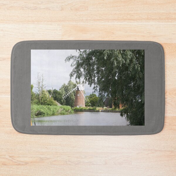 Item preview, Wind In The Willows Scene (Windmill and River) designed and sold by thelemmingface.