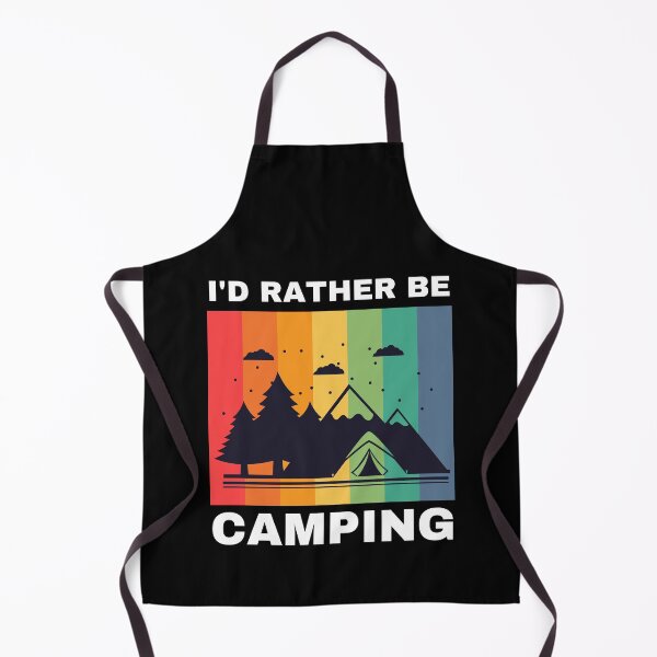 Item preview, I'd Rather Be Camping designed and sold by Crafty-Mornings.