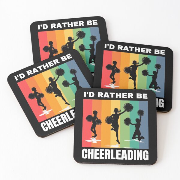 Item preview, I'd Rather Be Cheerleading designed and sold by Crafty-Mornings.