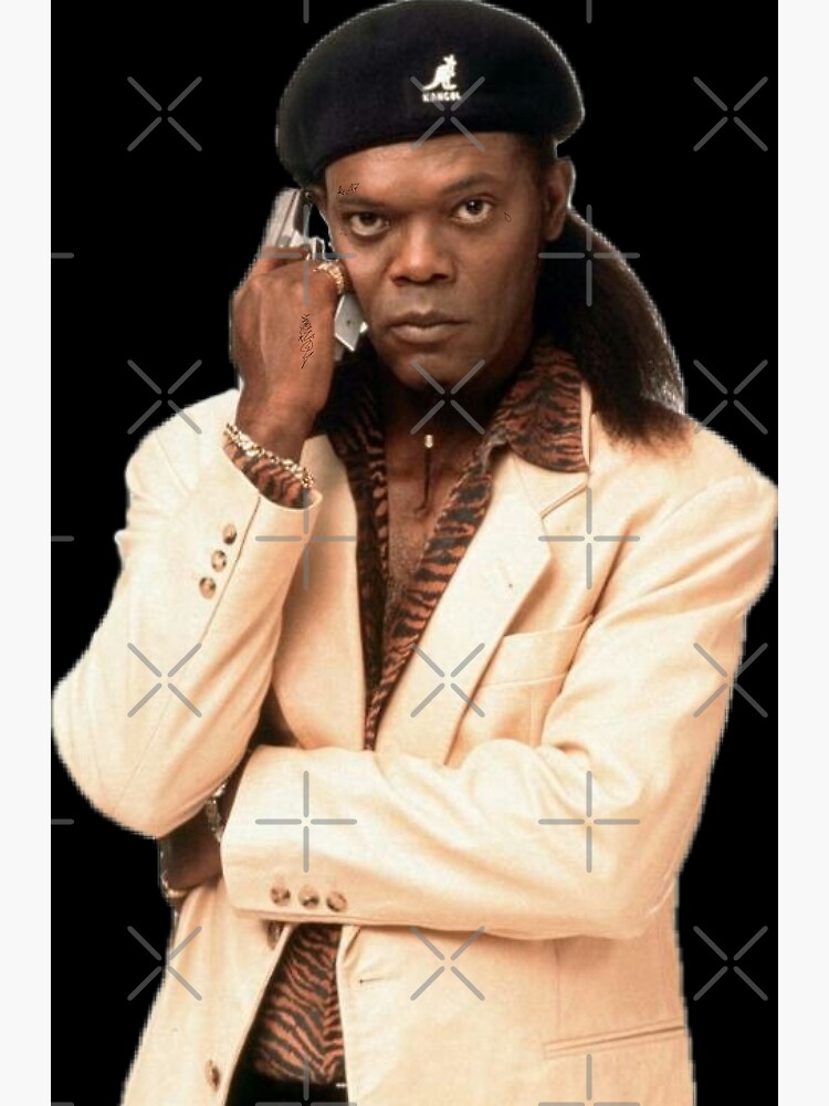 Disover Samuel L Jackie B the very Best there is Premium Matte Vertical Poster