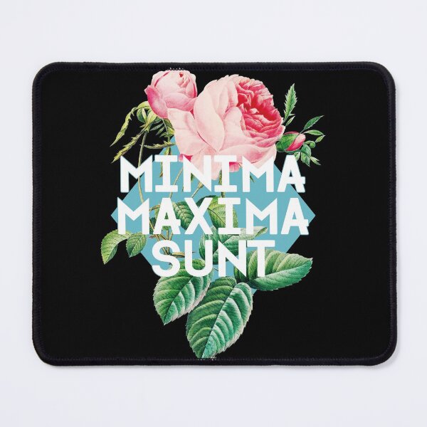 Item preview, Minima Maxima Sunt - Latin - The Smallest Things are the Most Important designed and sold by Trish Dish.