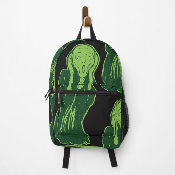 Item preview, The Scream minimalized Lollipop Green designed and sold by pelagio.