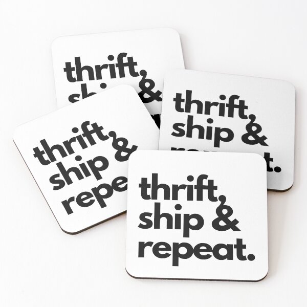 Item preview, thrift, ship and repeat designed and sold by OliveNAmethyst.