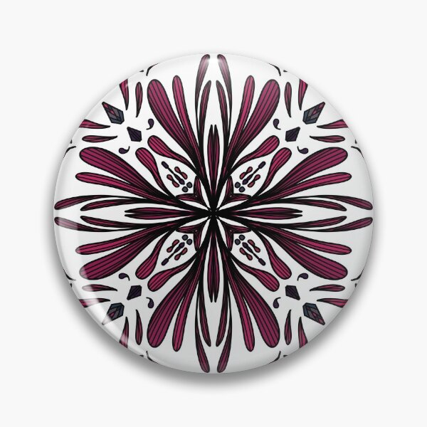 Item preview, colorful doodle flower pattern  designed and sold by tenkenryujin.