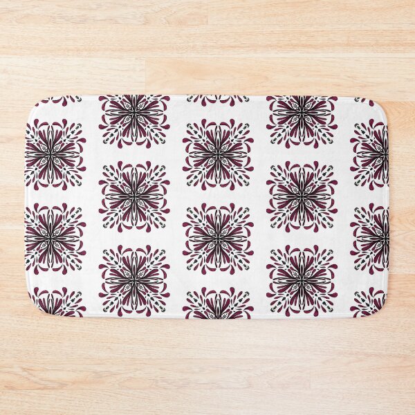 Item preview, colorful doodle flower pattern  designed and sold by tenkenryujin.