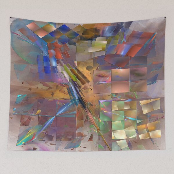 Item preview, Four Eyes (Square Version) - By John Robert Beck designed and sold by studiobprints.