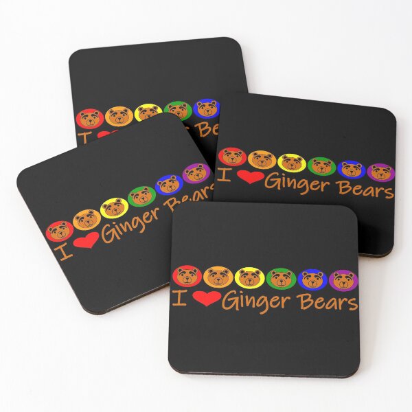 Item preview, I Heart Ginger Bears designed and sold by LthrDaddyBear.