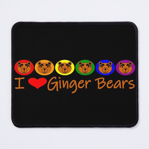 Item preview, I Heart Ginger Bears designed and sold by LthrDaddyBear.