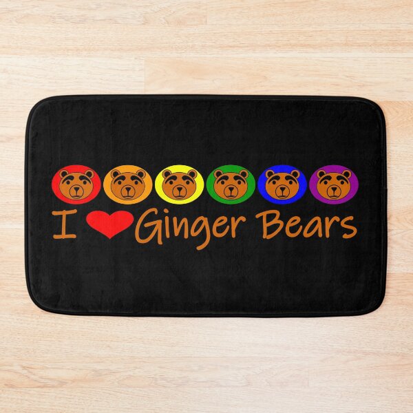 Item preview, I Heart Ginger Bears designed and sold by LthrDaddyBear.