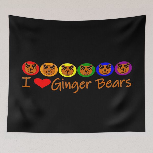 Item preview, I Heart Ginger Bears designed and sold by LthrDaddyBear.
