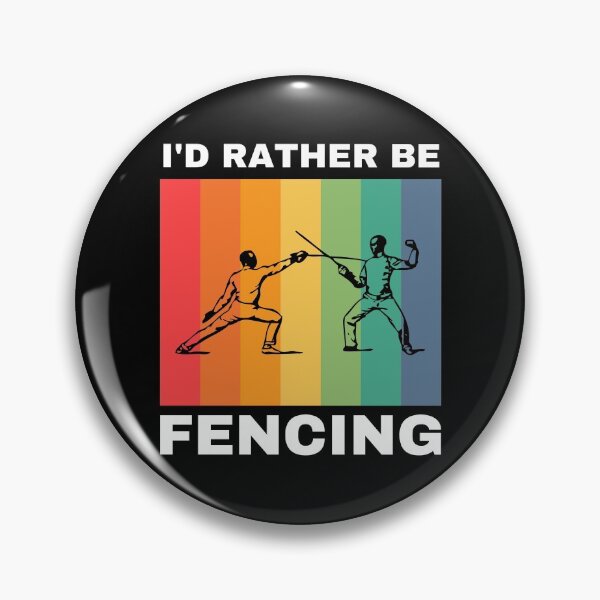 Item preview, I'd Rather Be Fencing designed and sold by Crafty-Mornings.