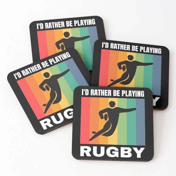 Item preview, I'd Rather Be Playing Rugby designed and sold by Crafty-Mornings.