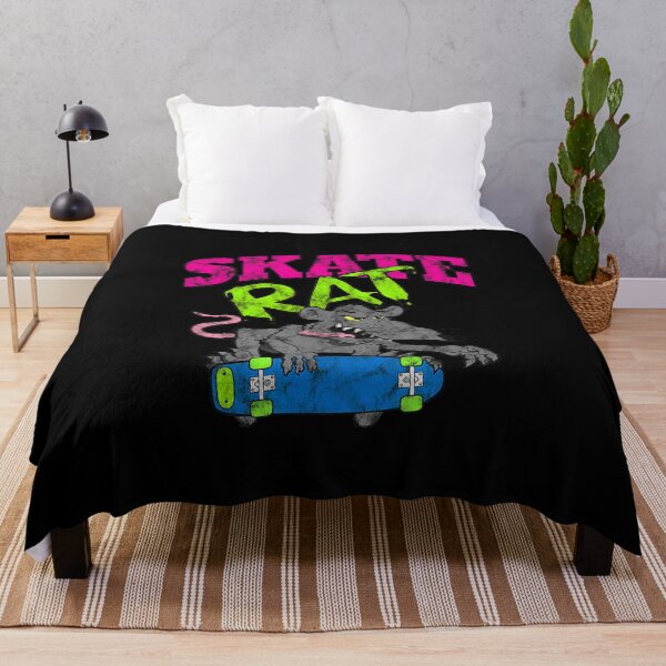 Item preview, Skate Rat Retro Distressed Skateboarding designed and sold by davedirectone.