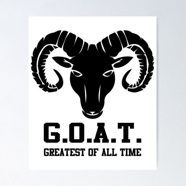 Item preview, G.O.A.T - Greatest of All Time  designed and sold by CreativeStrike.