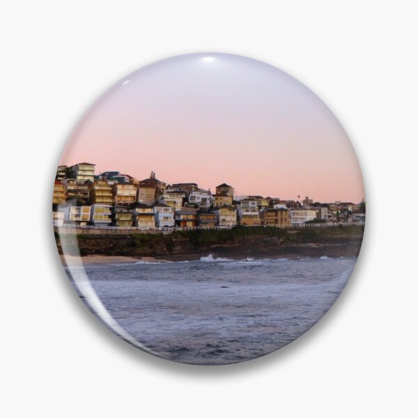 Item preview, Peachy Bronte Beach Sunrise, Pretty Sky and Ocean View designed and sold by mariagram17.