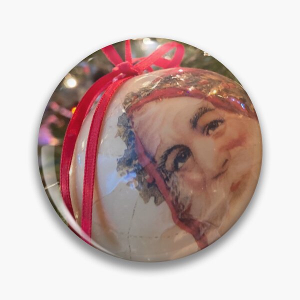 Item preview, Vintage paper mache Christmas Santa  designed and sold by JuliVogel.