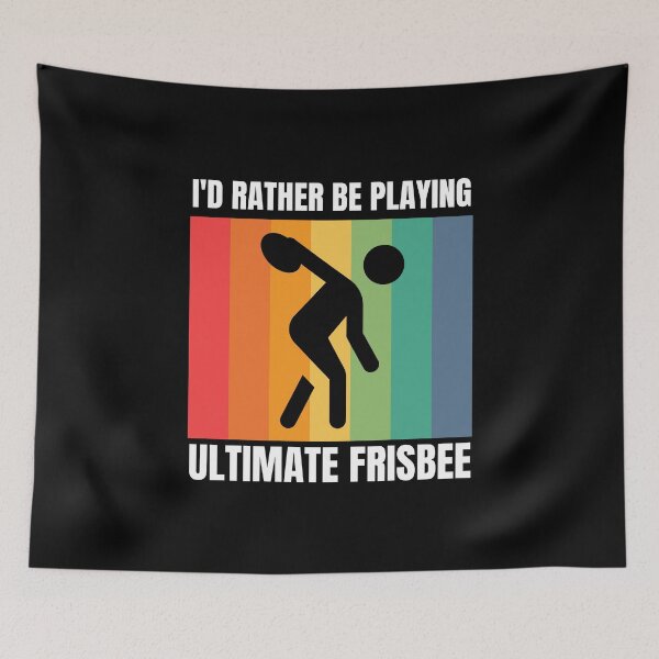 Item preview, I'd Rather Be Playing Ultimate Frisbee designed and sold by Crafty-Mornings.