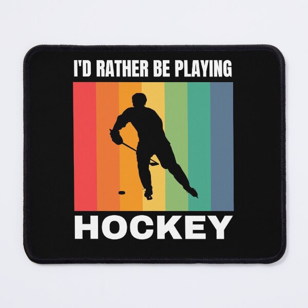Item preview, I'd Rather Be Playing Hockey designed and sold by Crafty-Mornings.