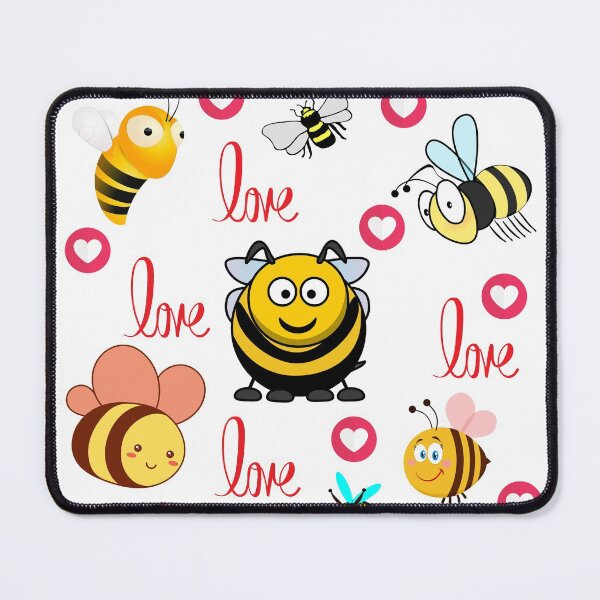 Item preview, BEE Love ( Cute bees) designed and sold by WithAngela.