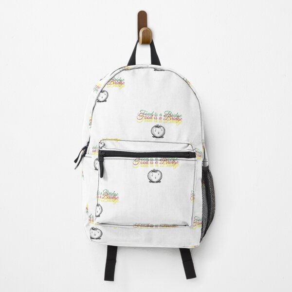 Item preview, Food is a bridge (#131) designed and sold by Brewed  Styles.