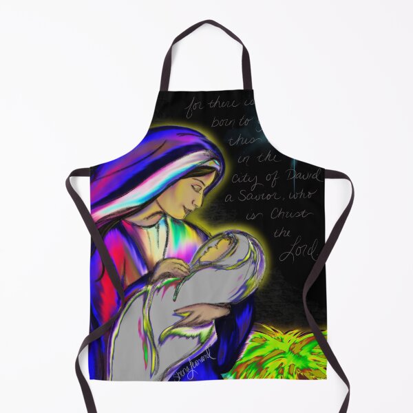 Item preview, Pop Art Nativity Scene: Mary & Baby Jesus designed and sold by ShenaLeonard.