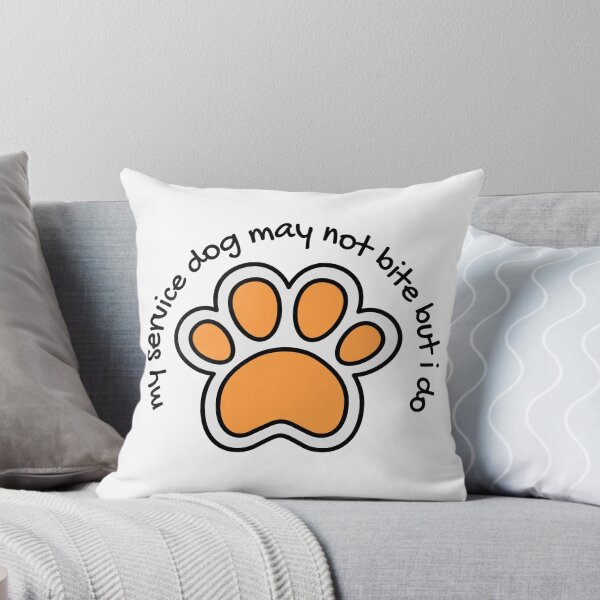 Item preview, My service dog doesn't bite but I do designed and sold by AARW99.
