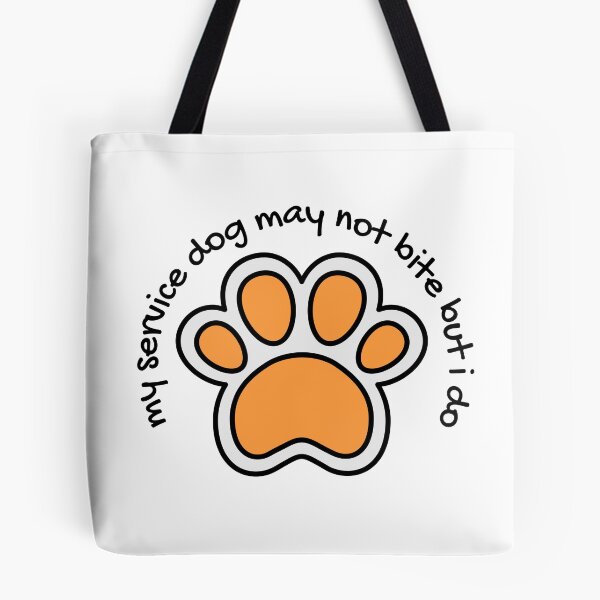 Item preview, My service dog doesn't bite but I do designed and sold by AARW99.